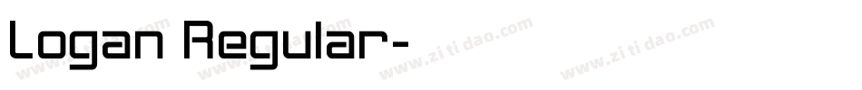 Logan Regular字体转换